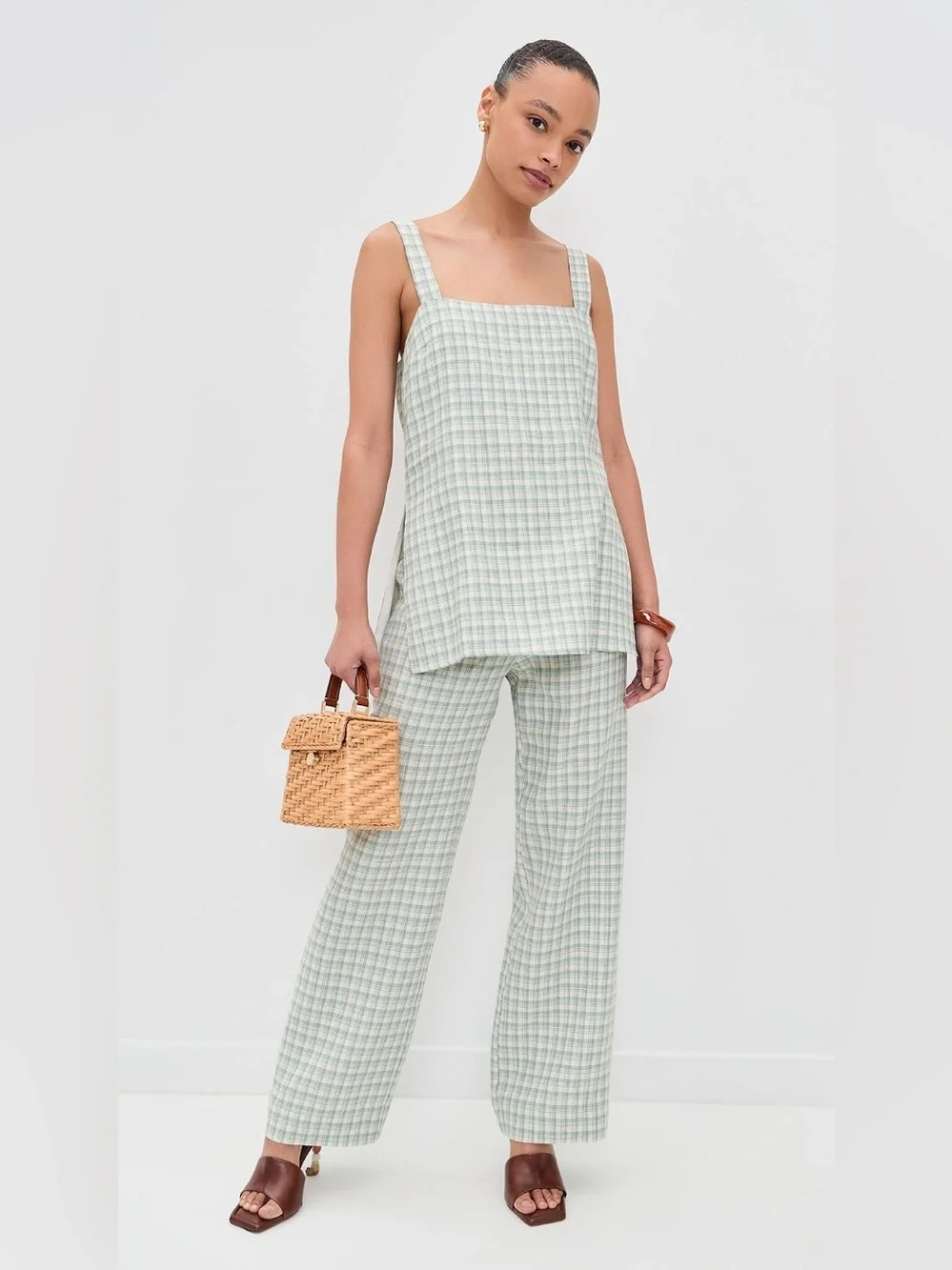 Reformation Kristen Linen Two Piece Set
